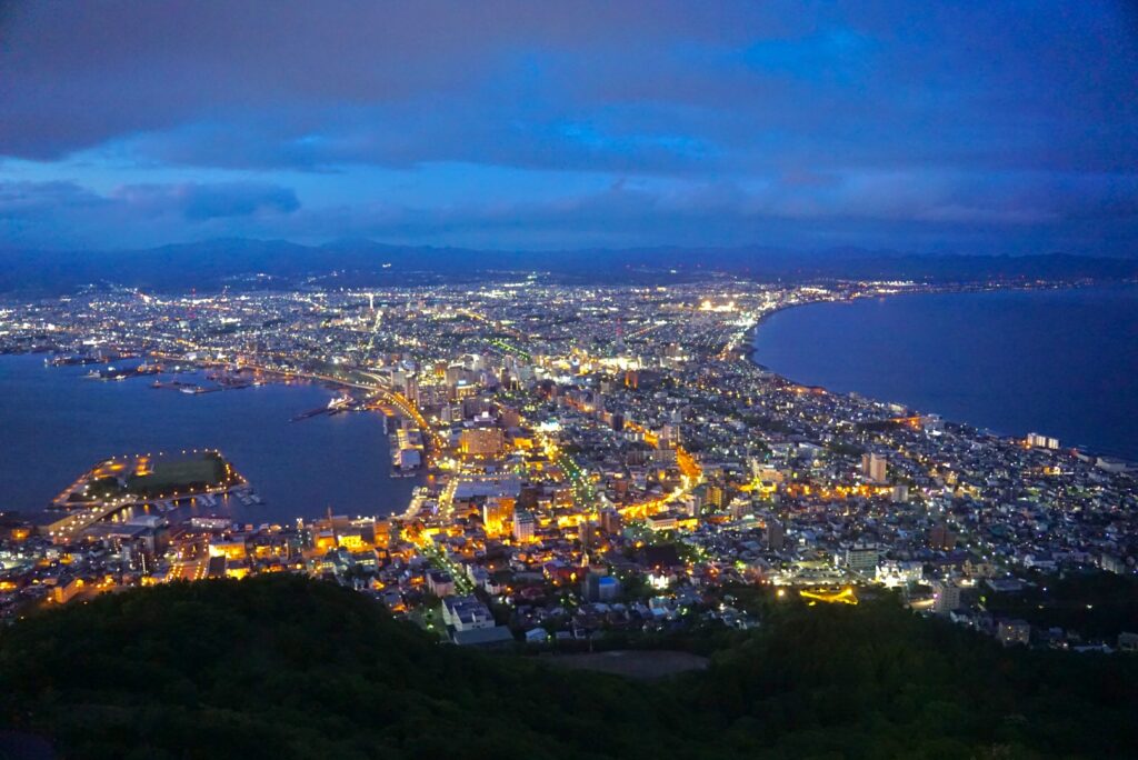 函館山展望台の夜景